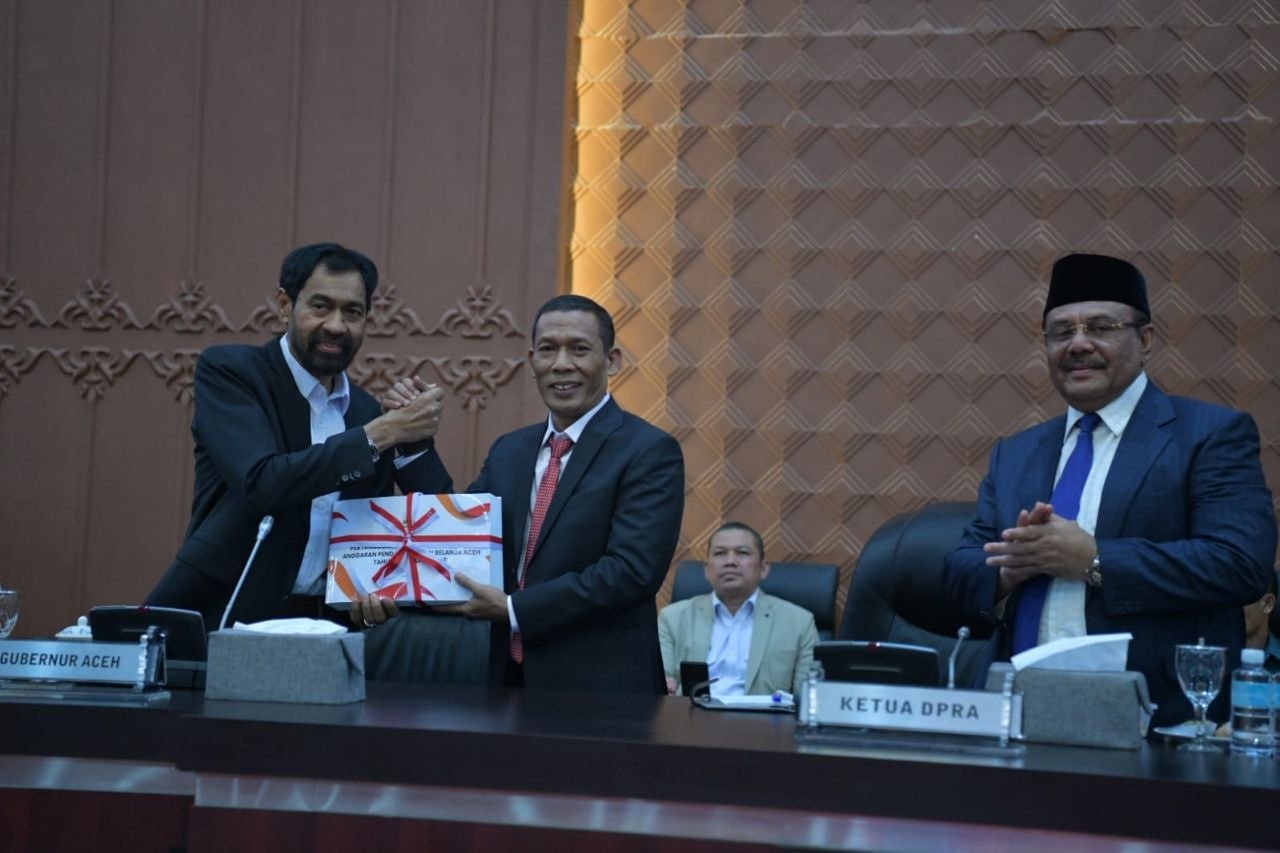 Mualem sampaikan Raqan Pertanggungjawaban APBA 2025