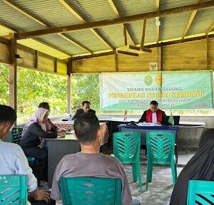 PN Sinabang gelar Sidang Keliling di balai Angkeo