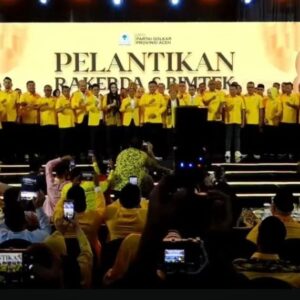 Pelantikan Pengurus DPD I Partai Golkar Aceh 2025 2030