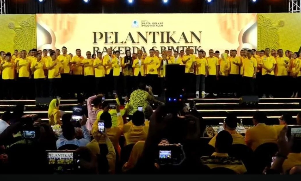 Pelantikan Pengurus DPD I Partai Golkar Aceh 2025 2030