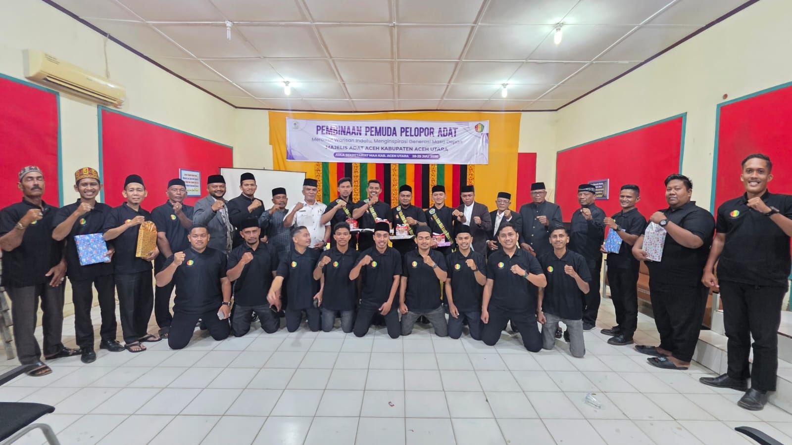 Pelatihan Pemuda Pelopor Adat Aceh Utara