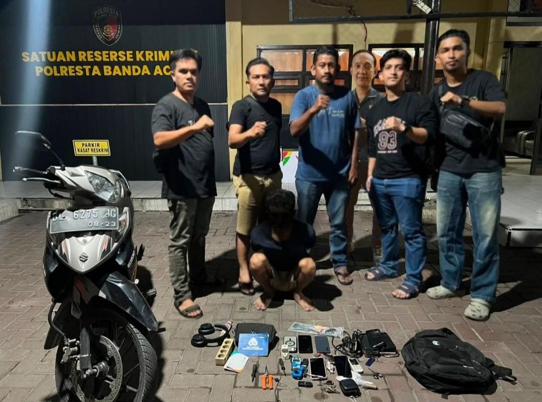 Polisi tangkap pelaku pembobol rumah warga Banda Aceh