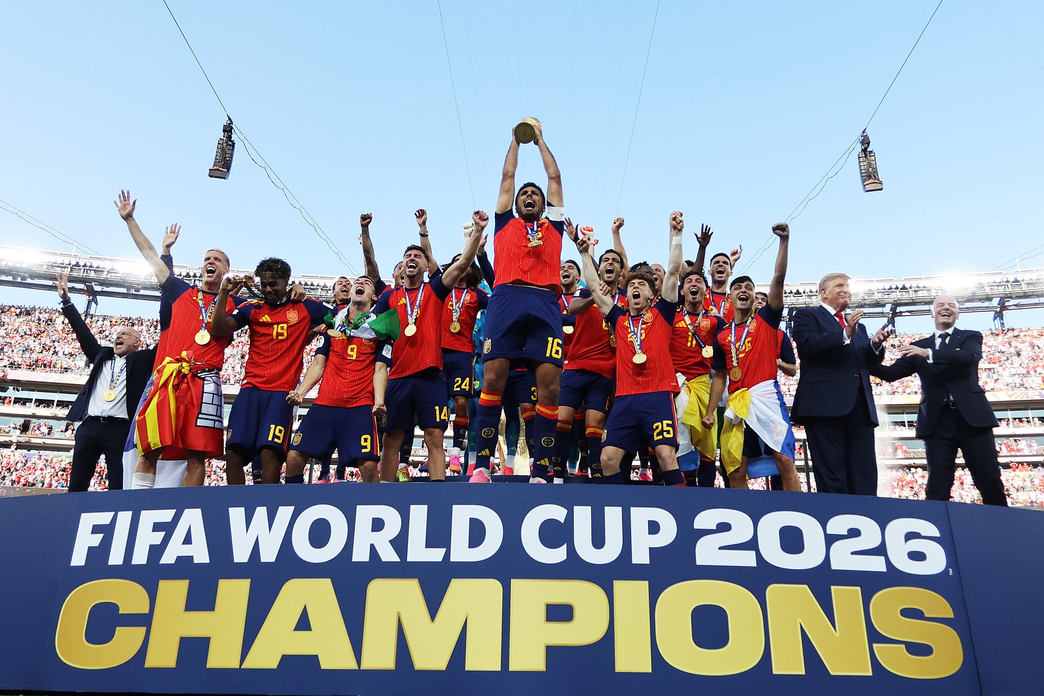 Spanyol angkat trofi emas Piala Dunia 2026