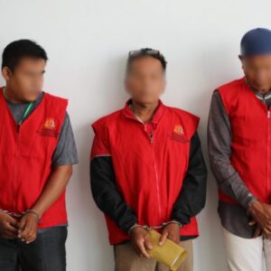 Tersangka korupsi APBG Alue Lim