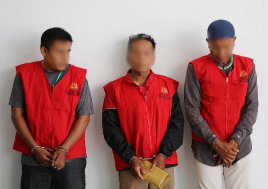 Tersangka korupsi APBG Alue Lim