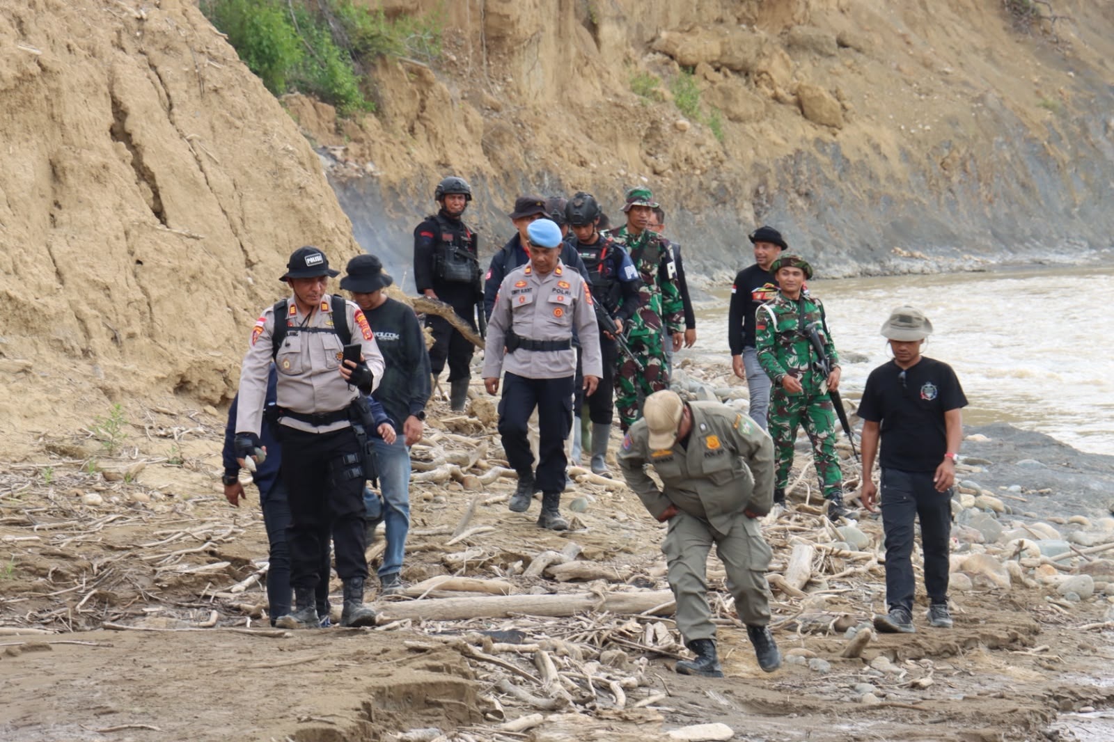 Tim gabungan sisir dugaan PETI di Linge