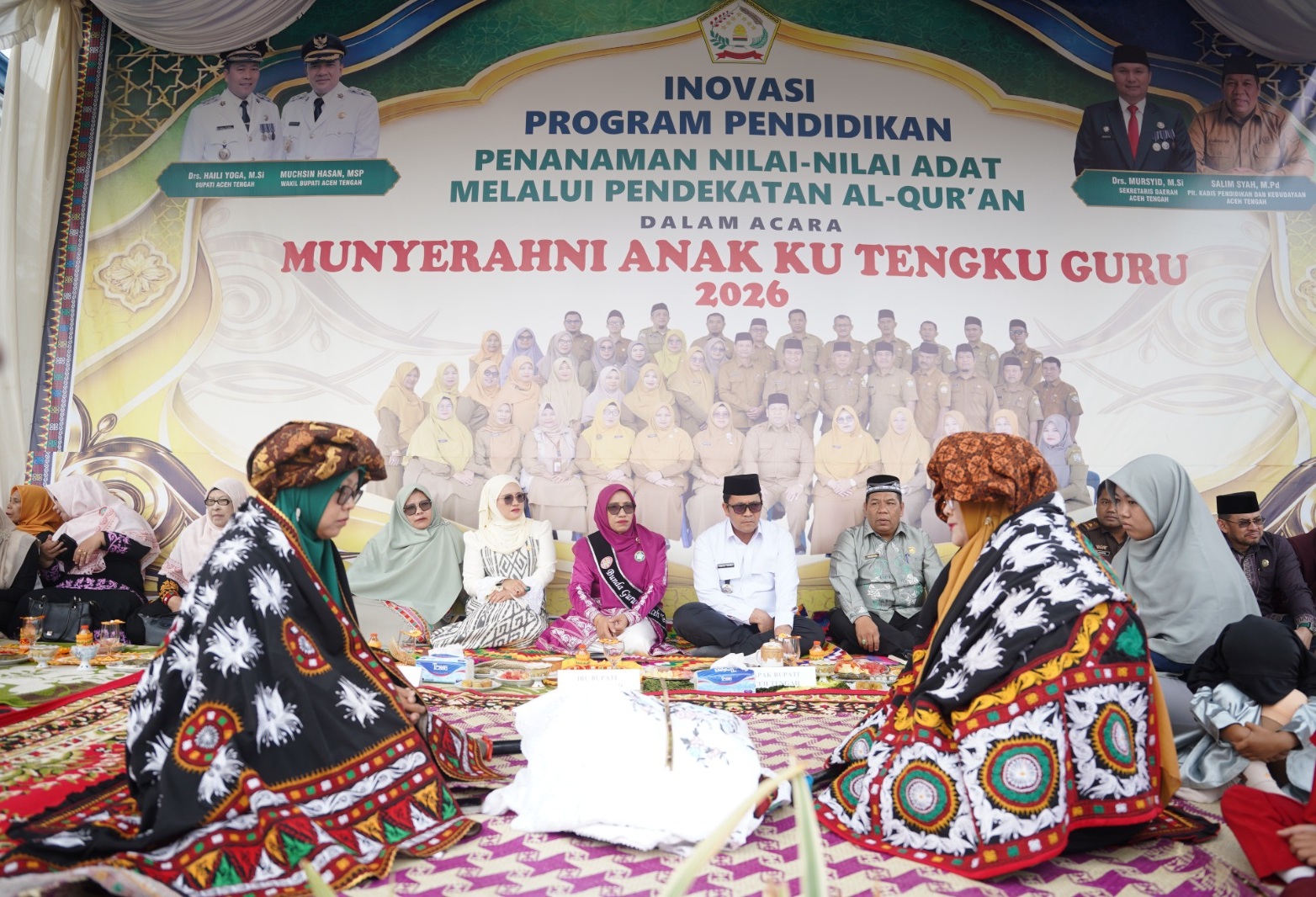 Tradisi Munyerahni Anak Ku tengku Guru Aceh Tengah