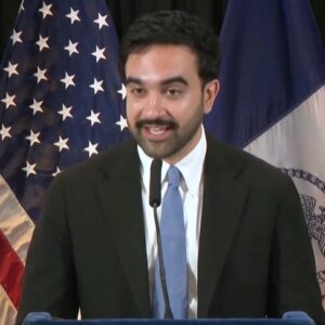 Wali Kota New York Zohran Mamdani konferensi pers Piala Dunia 2026