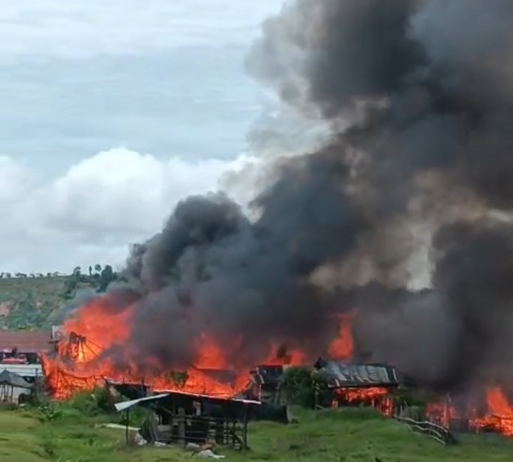 Kebakaran Pasar Jagong Jeget