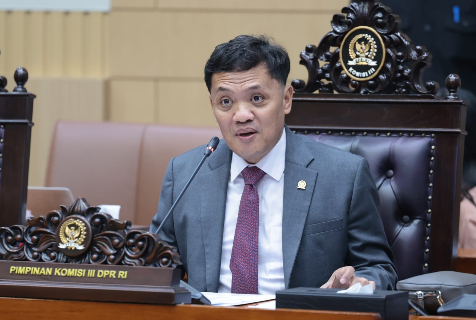 Ketua Komisi III DPR RI Habiburokhman