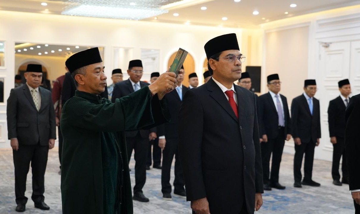 Mujiburrahman kembali dilantik Rektor UIN Ar Raniry