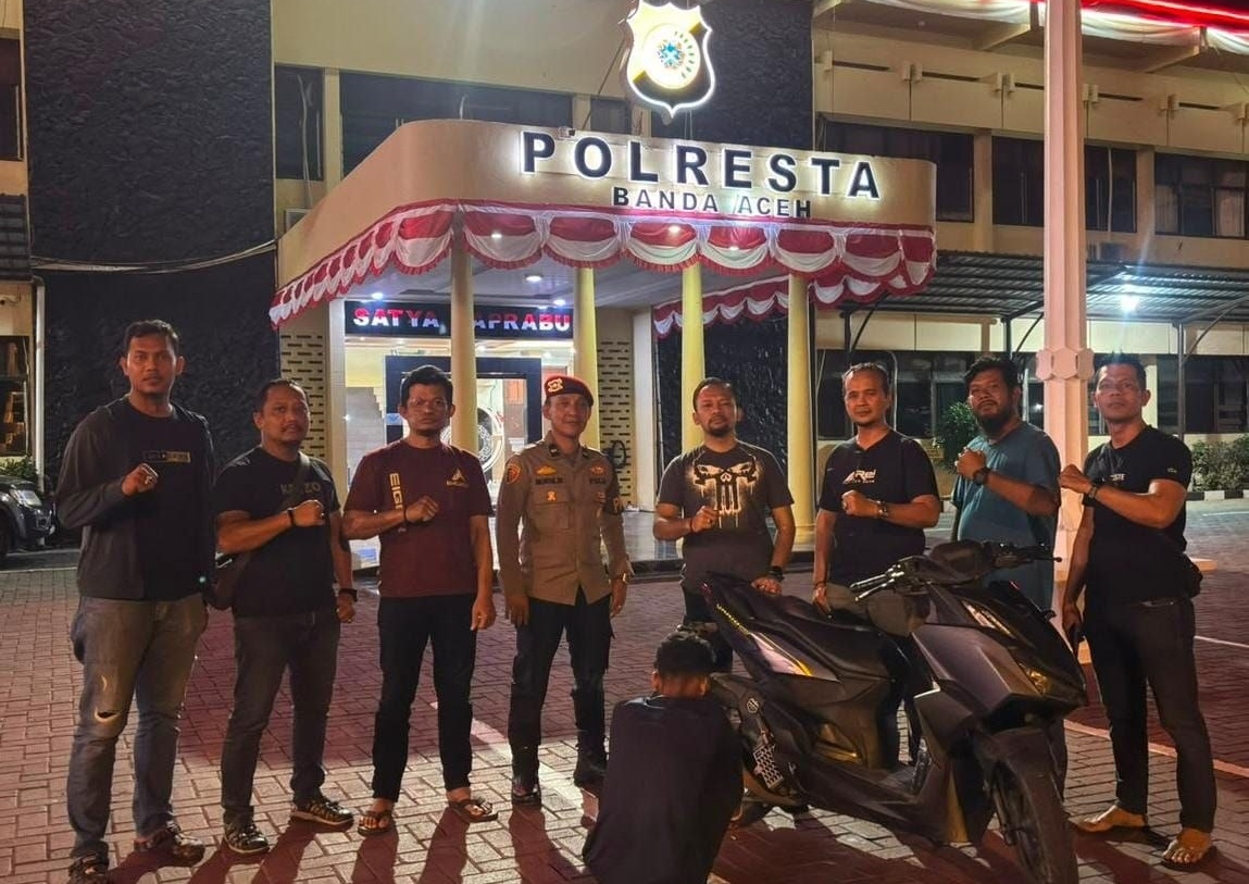 Pelaku penggelapan motor mahasiswa