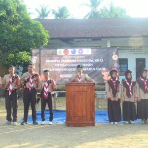 Pelepasan santri Misbahul Ulum peserta Jambore Nasional