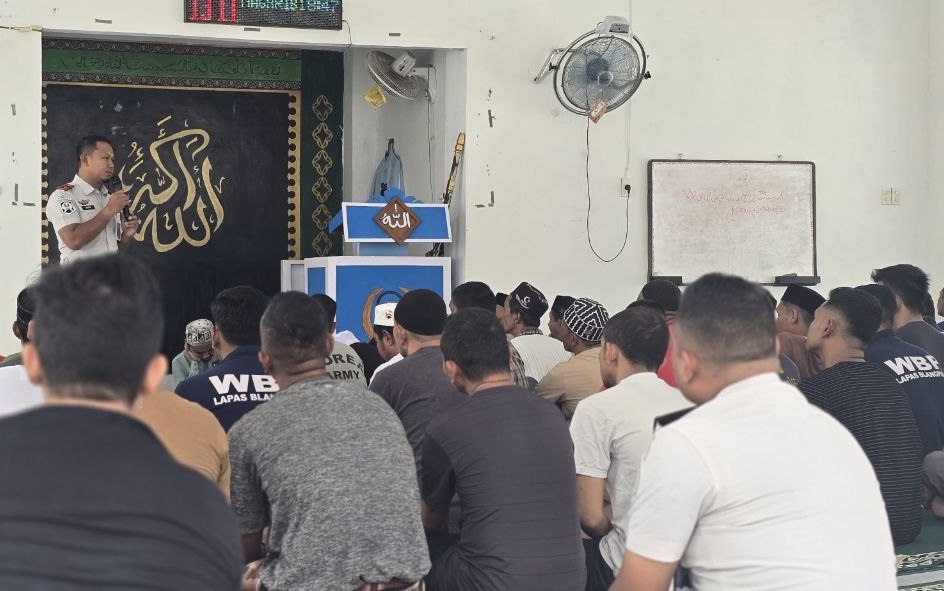 Warga binaan Lapas Blangpidie