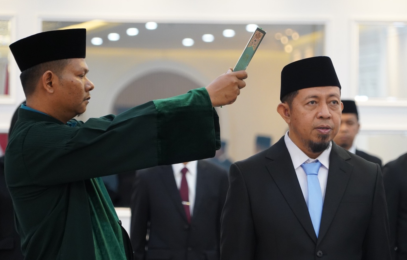 Basnang Said dilantik sebagai Dirjen Pesantren Kemenag