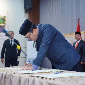 Bupati Haili Yoga berita acara pelantikan pejabat