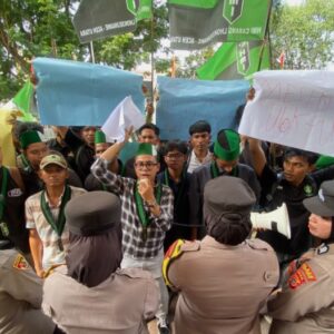HMI demo DPRK Lokseumawe