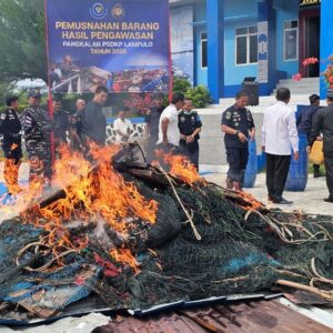 KKP musnahkan barang hasil pengawasan Pangkalan PSDKP Lampulo