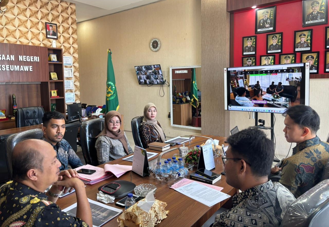 Kejari Lhokseumawe ekspose perkara dengan Kejati Aceh