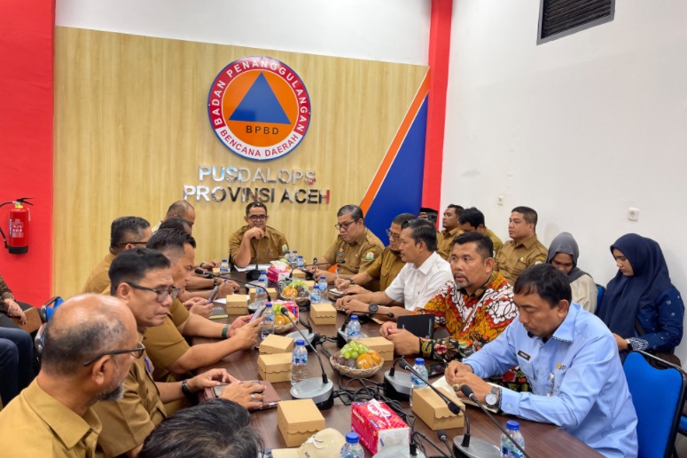Pemerintah Aceh dan Satgas PRR bahas anggaran rehab rekon