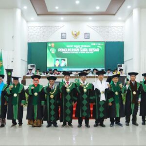 Pengukuhan sembilan guru besar UIN Ar Raniry