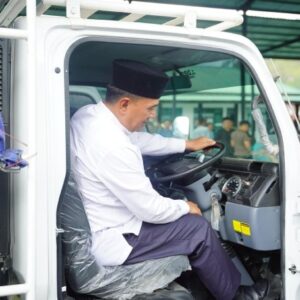 Wabup Muchsin dump truck KDMP Aceh Tengah