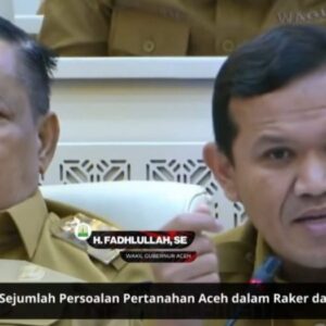 Wagub Aceh Fadhlullah raker Komisi II DPR pertanahan