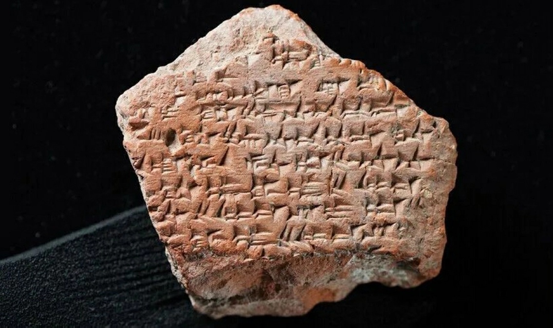 Fragment tablet tanah liat ditemukan Turki