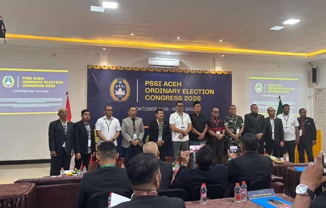 Kongres PSSI Aceh di Pidie pembukaan