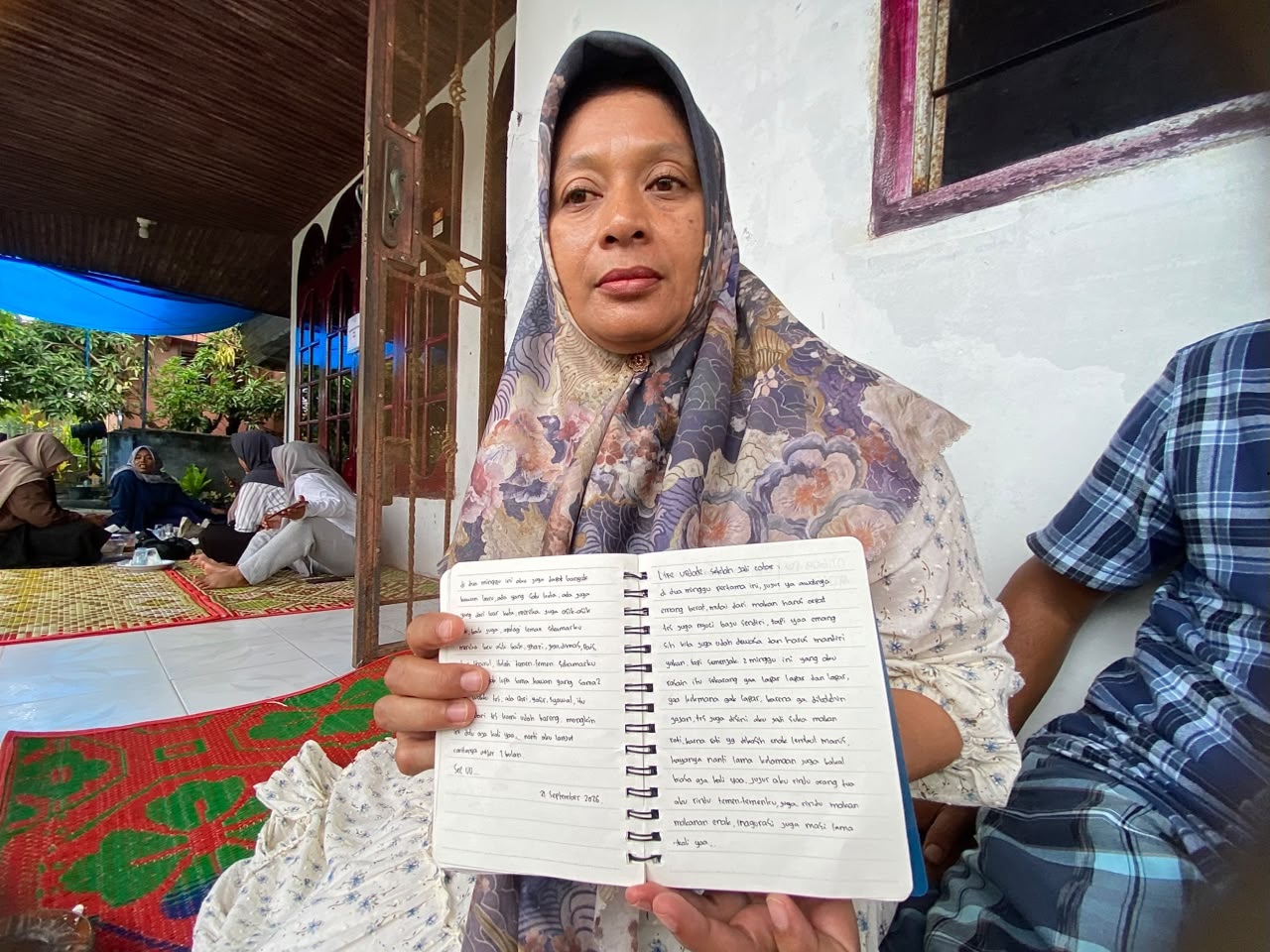 Buku harian terakhir taruna Poltekpel Malahayati Aceh Muhammad Rasya Fadilla