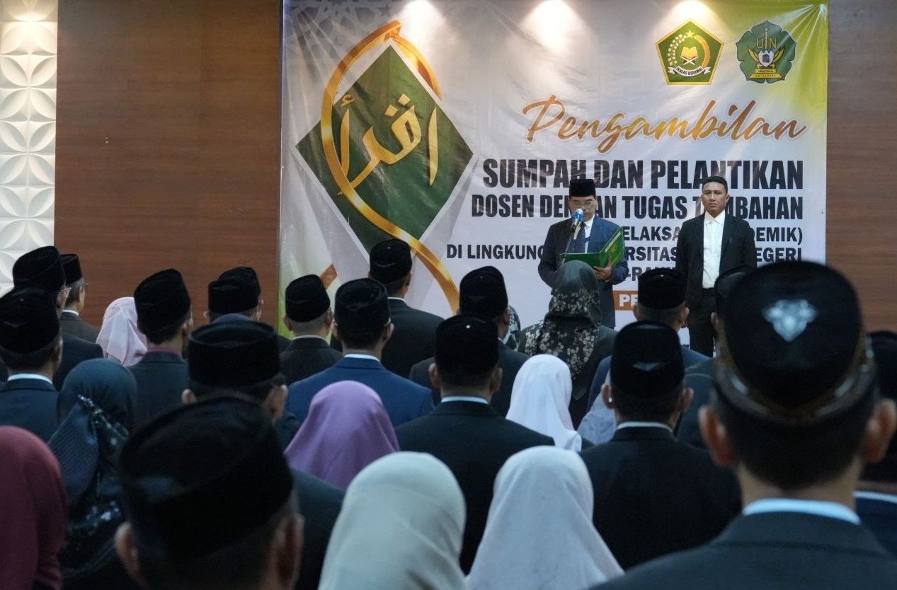 Rektor UIN Ar Raniry lantik puluhan Kaprodi