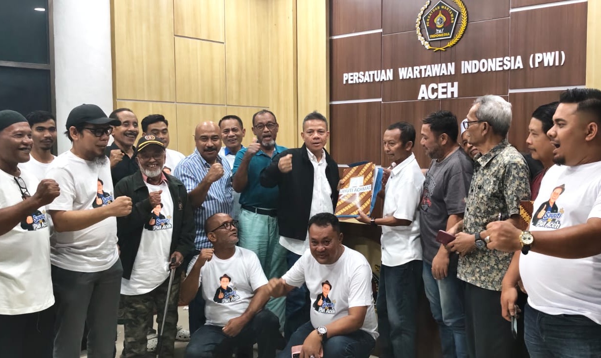 Sayuti daftar calon Ketua PWI Aceh